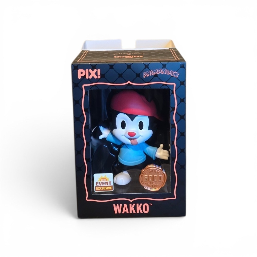 Thrilljoy PIX! Animaniacs Wakko 2024 Event Exclusive Vinyl Figure Limited 6000